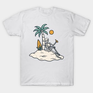 Relaxed Skull Holiday T-Shirt